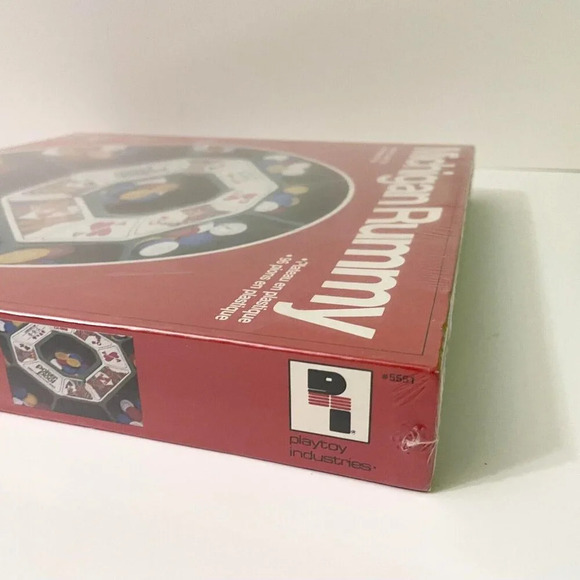 Michigan Rummy Board Game Classic Gin Rummy Game Tray Playtoy Damaged Box - Picture 4 of 16